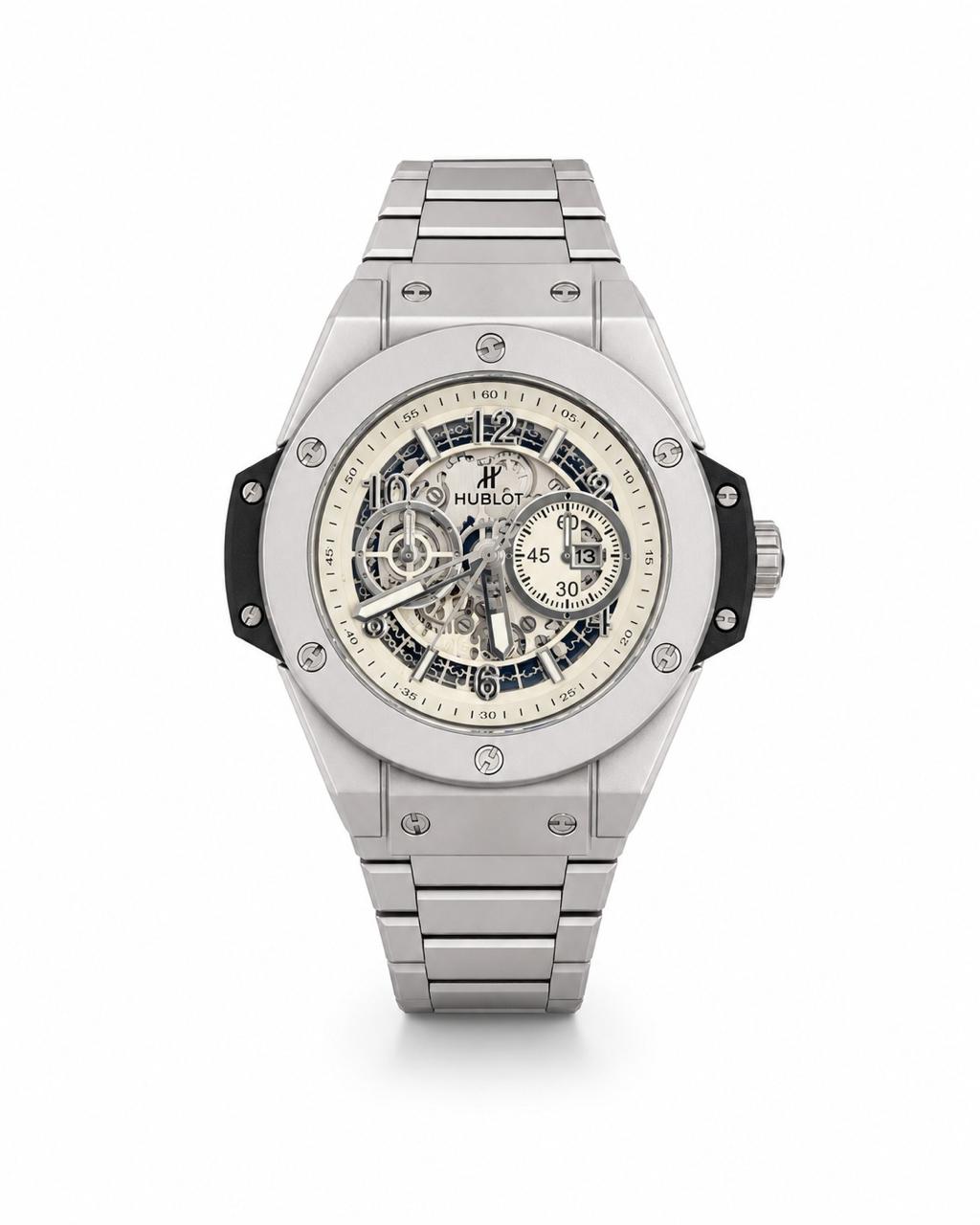 M-MTL073 - Hublot Premium Stainless Steel Watch – Modern Elegance for Men
