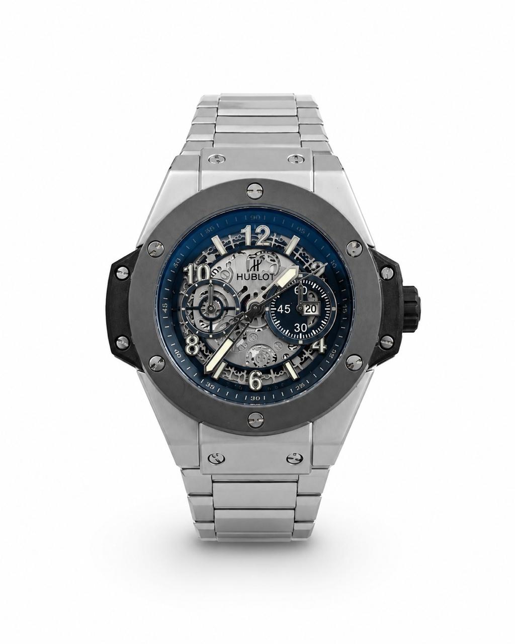 M-MTL073 - Hublot Premium Stainless Steel Watch – Modern Elegance for Men