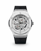M-RBR017 - Audemars Piguet Santos-Style Tiger Print Rubber Wristwatch For Men