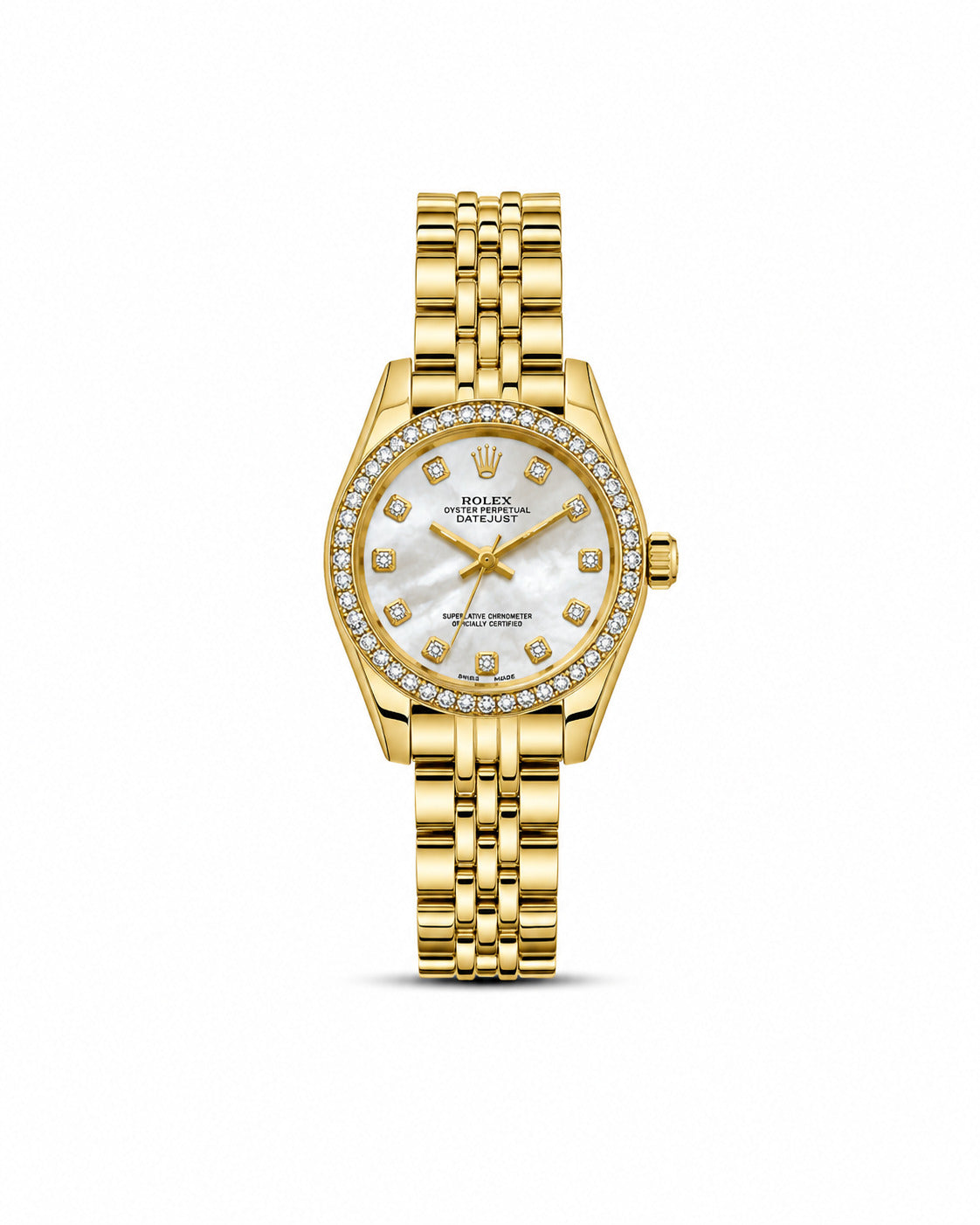 MTL094 - ROLEX Classic Stainless Steel Watch for Women