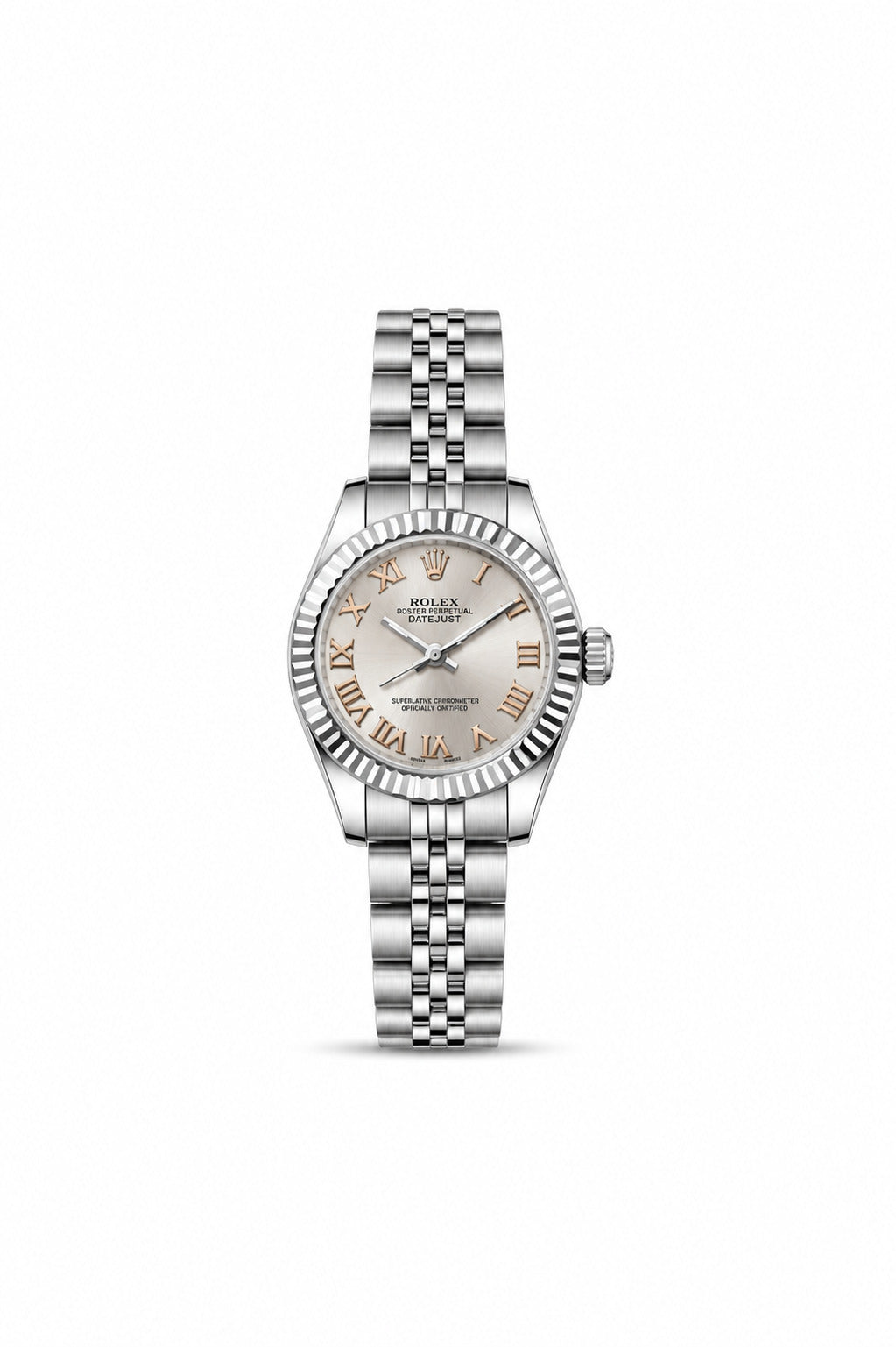 MTL100 - ROLEX Classic Stainless Steel Watch for Women