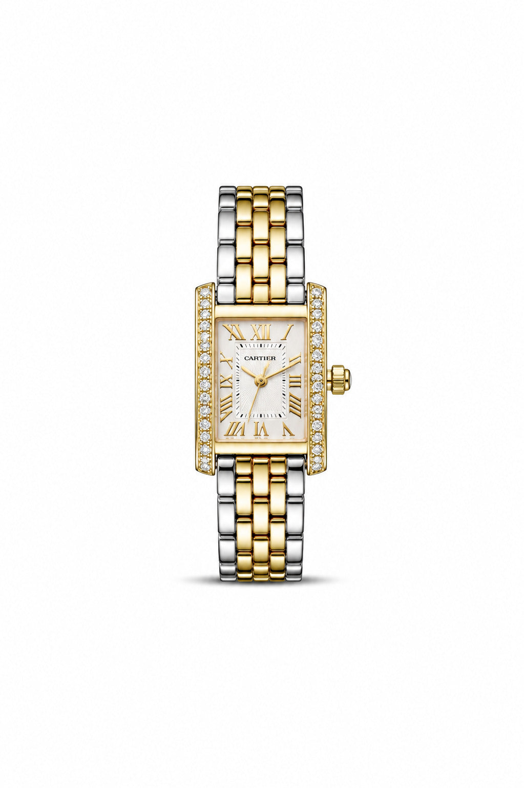 MTL108 - CARTIER Stylish Metal Strap Watch for Women